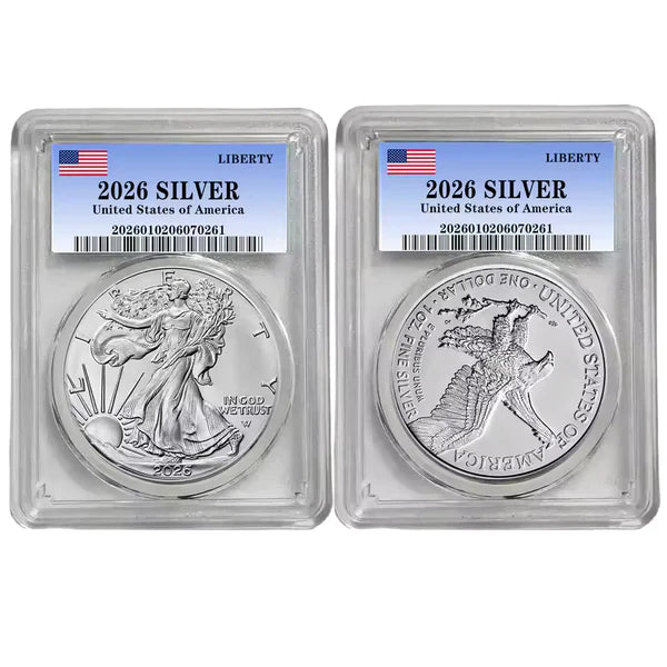 2026 1 oz Silver American Eagle $1 Coin BU