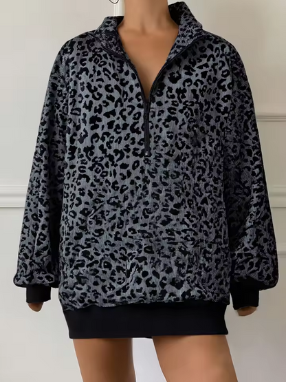 Women's Retro Leopard Print