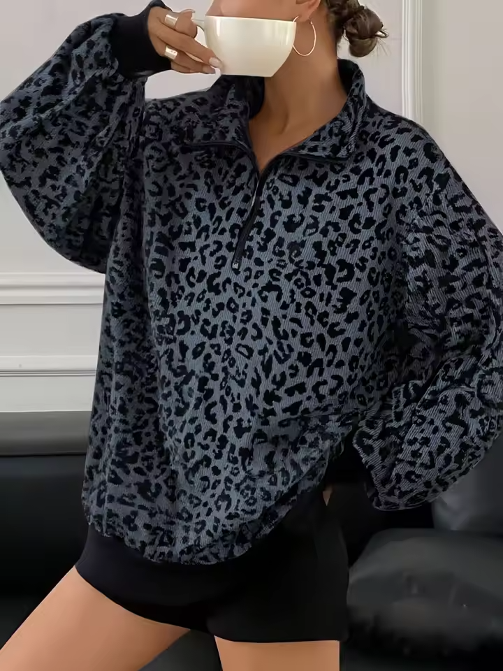 Women's Retro Leopard Print