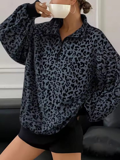 Women's Retro Leopard Print