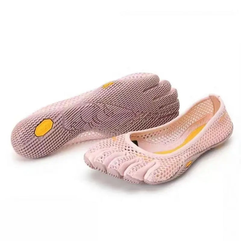 Classic FiveFingers Ballet Flats, Split Toe Design, Breathable Barefoot Comfort
