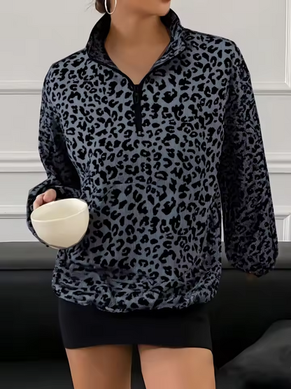 Women's Retro Leopard Print