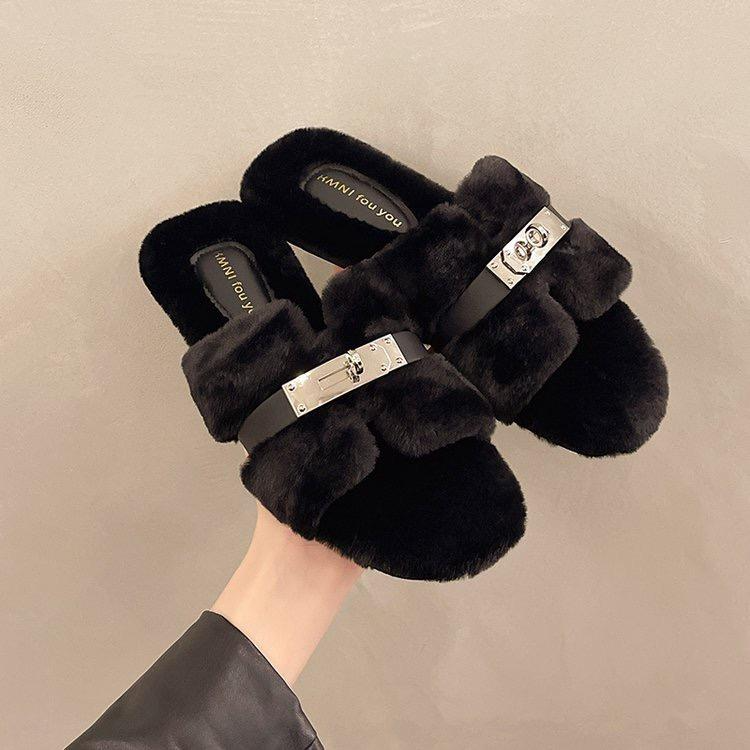 Women's Soft Furry Slippers