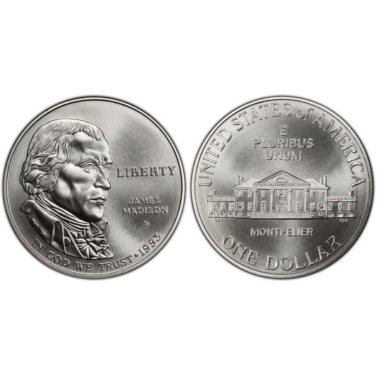 1993 Bill of Rights Dollar Brilliant Uncirculated