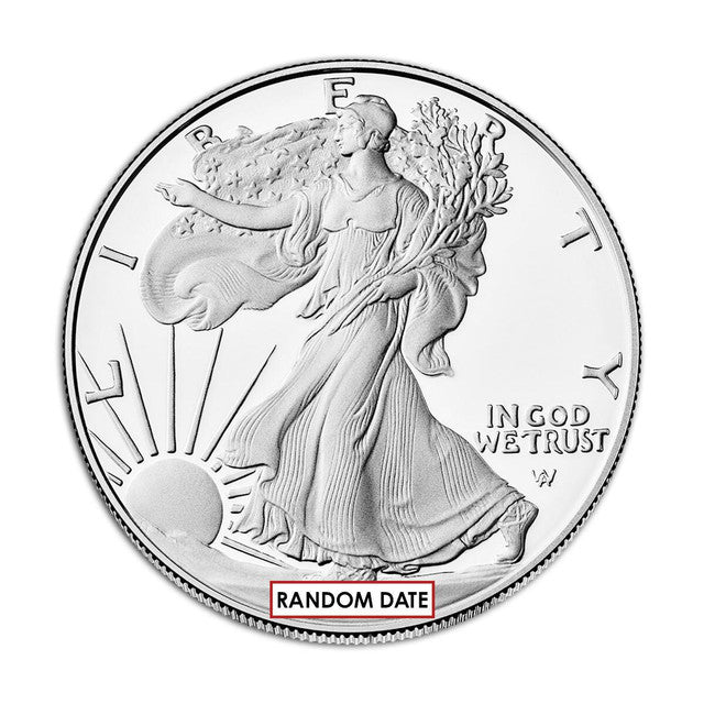 1oz American Proof Silver Eagle (Random Date 1986-2025)