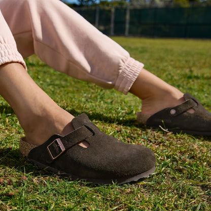 Boston Soft Footbed Suede Leather